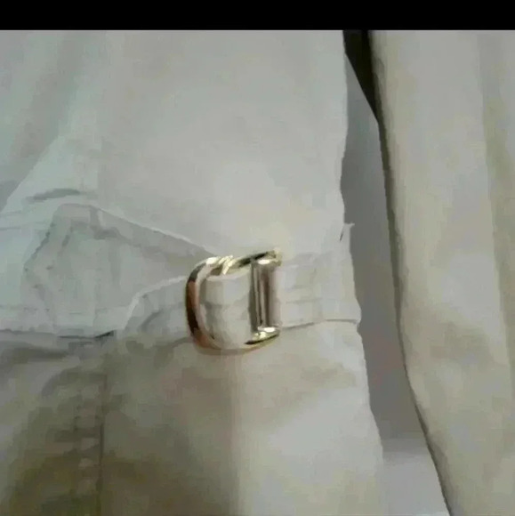 Jones New York Signature Womens Khaki Tactical Style Jacket Military Size Medium - Picture 10 of 15